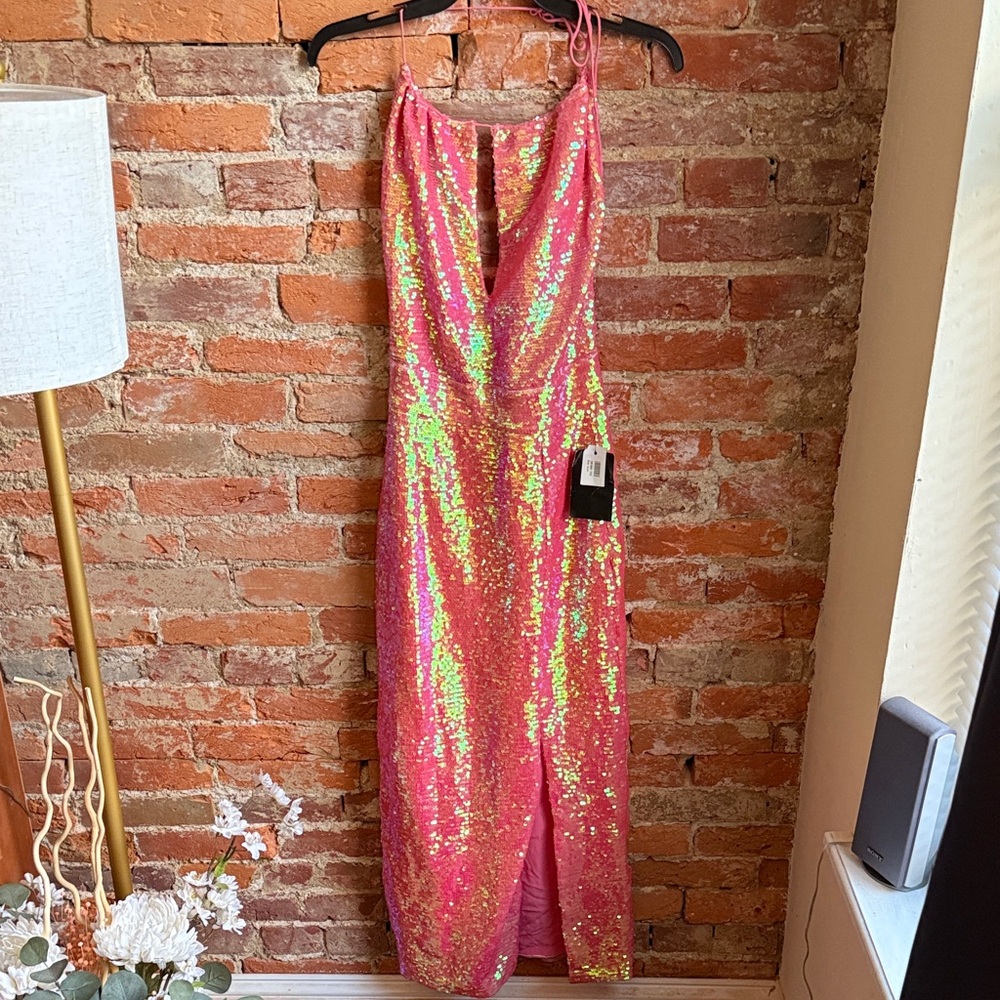 Harmur silk and sequin dress